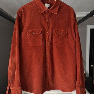 Mens J.Crew Corduroy Shirt-Jacket